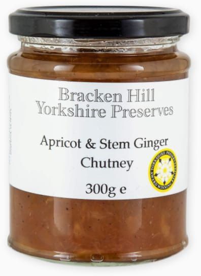 Bracken Hill Apricot & stem Ginger Chutney 300g