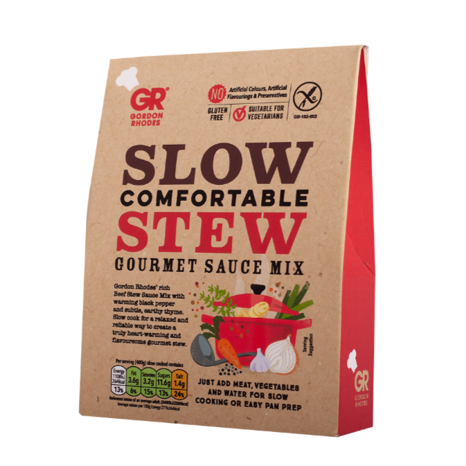 Gordon Rhodes Slow Comfortable Stew Gourmet Sauce Mix