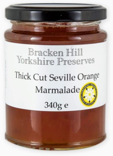 Bracken Hill Thick Seville Orange Cut Marmalade 340g