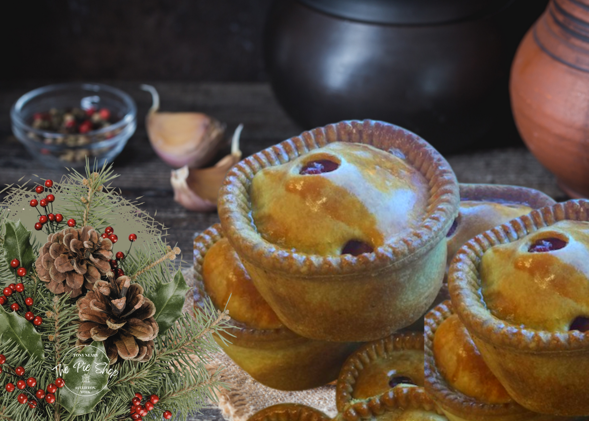 Ilb Pork Pies available to pre-order at the Pie Shop & Deli 