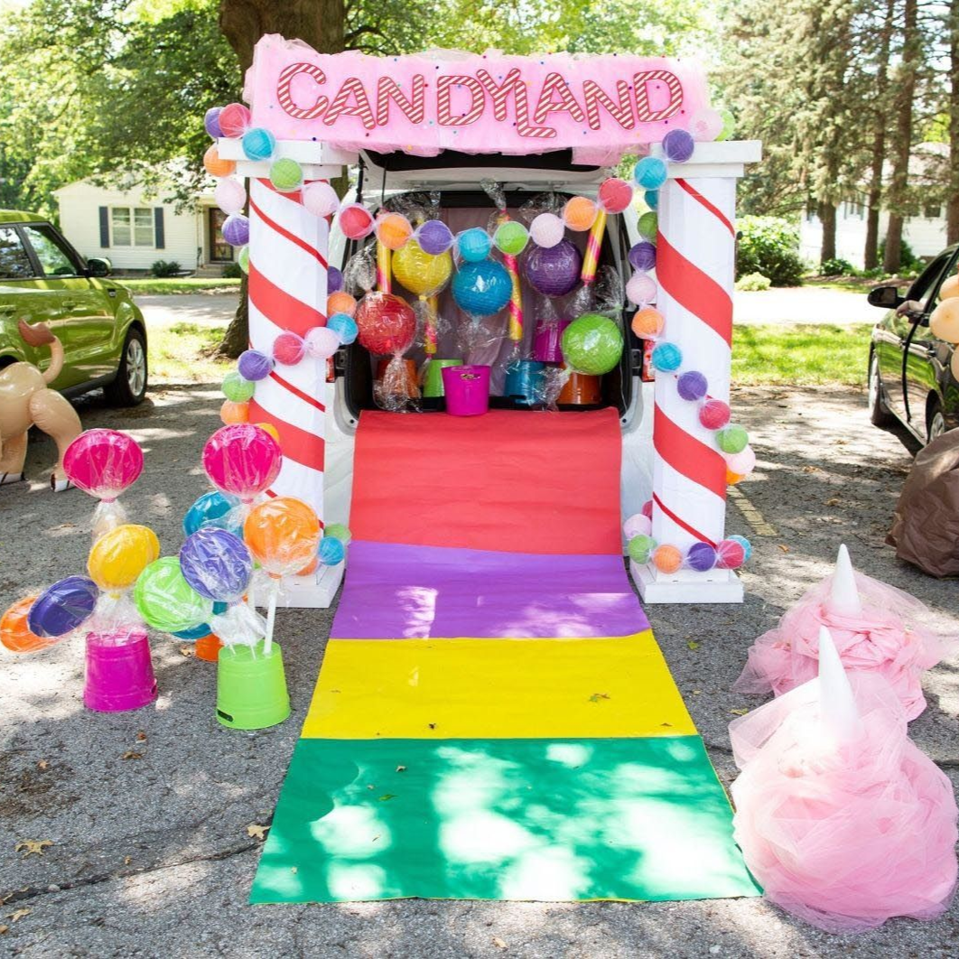 Candy land themed trunk or treat
