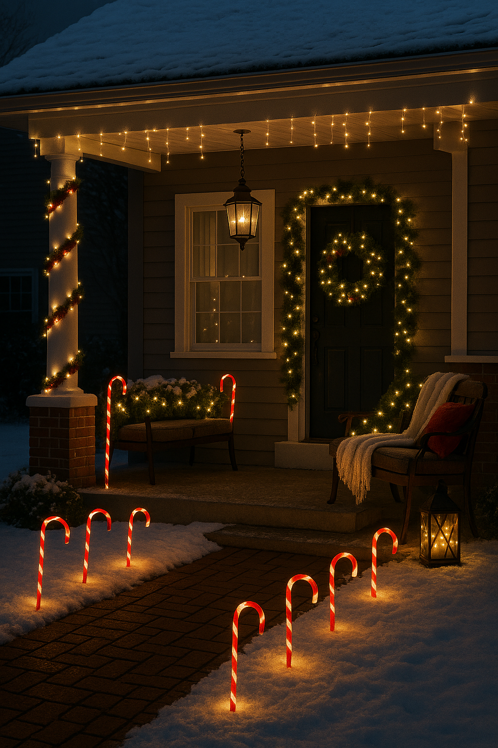 porch christmas
