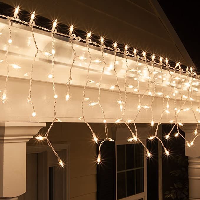 icicle roof lights