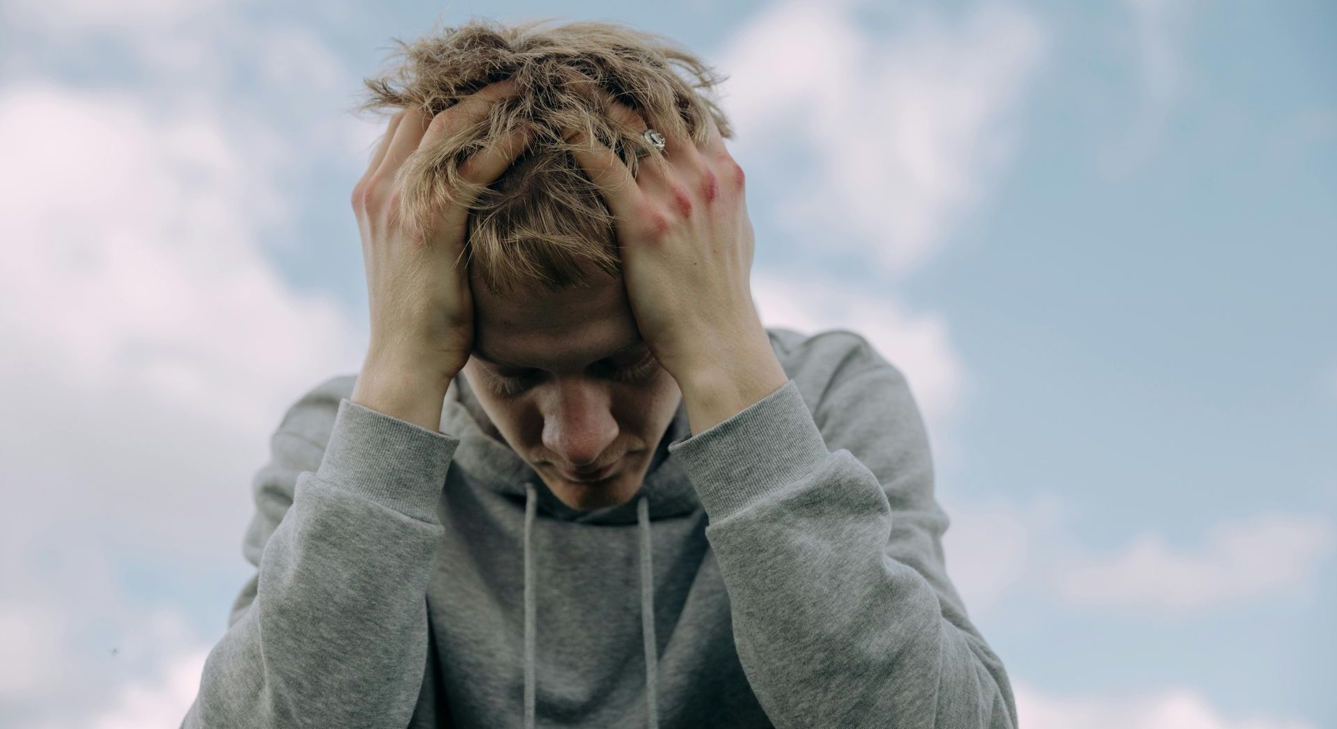injured man