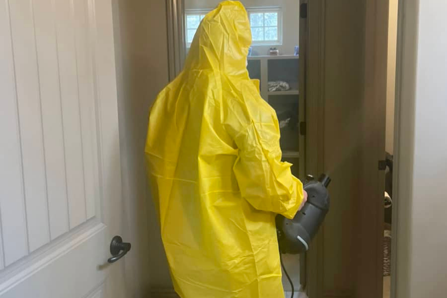 Professional mold testing and removal equipment