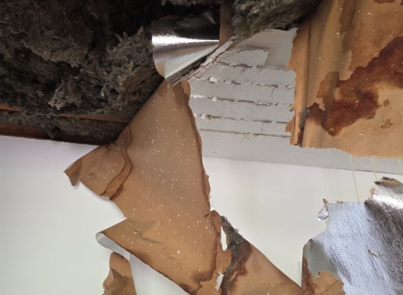 ceiling water damage
