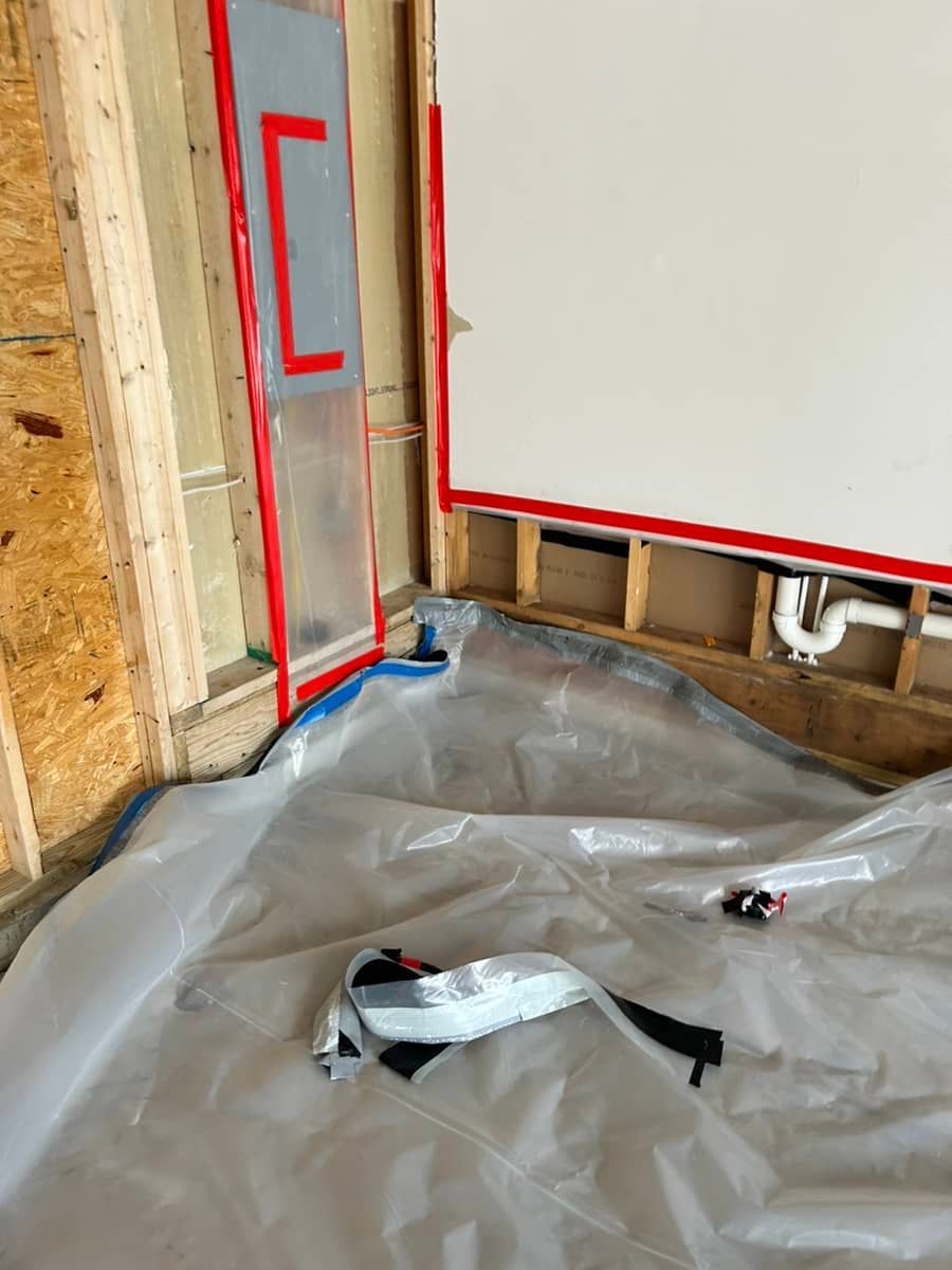 garage mold containment