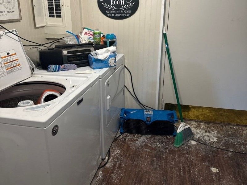 Laundry room drying equipment