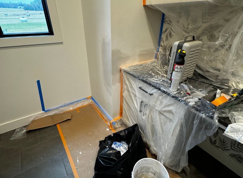 patchin walls and painting