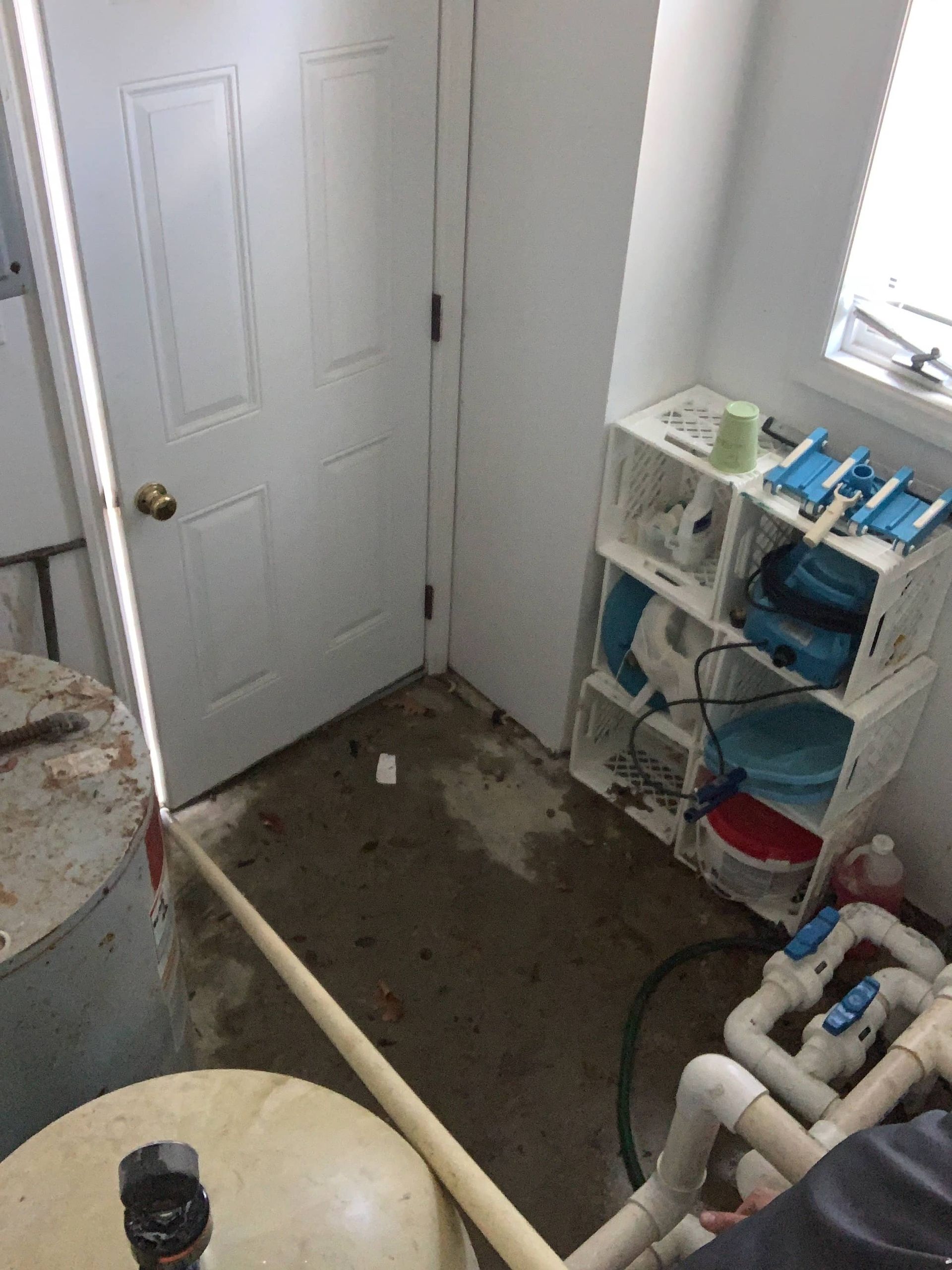 water damage due to pipe burst in Republic MO