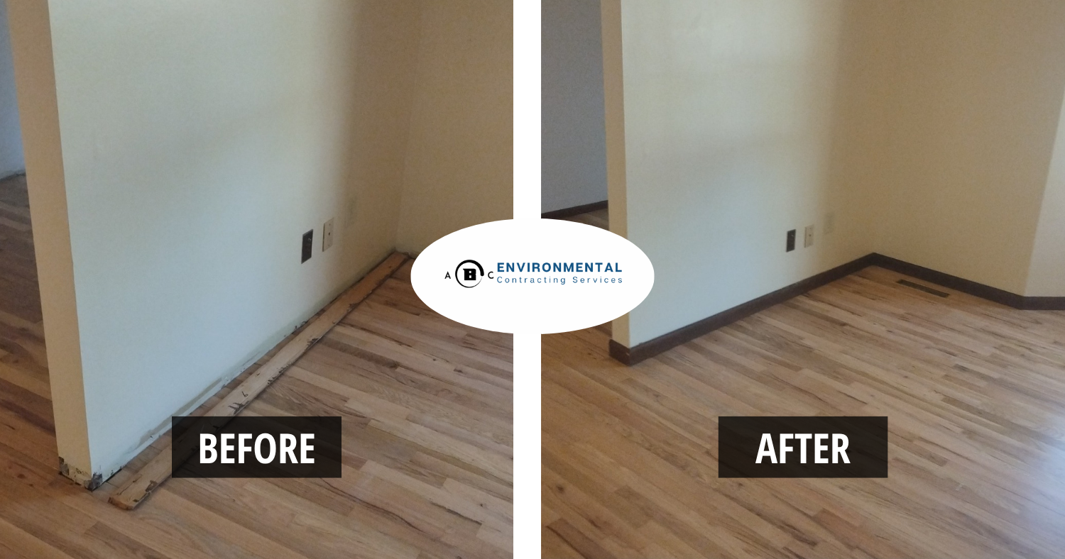 reconstruction after water damage