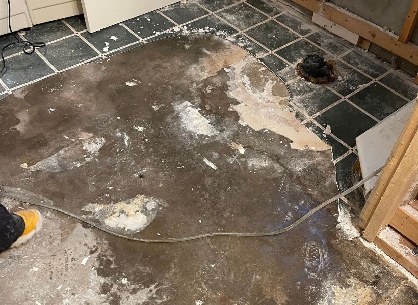 wiping after microbial spray