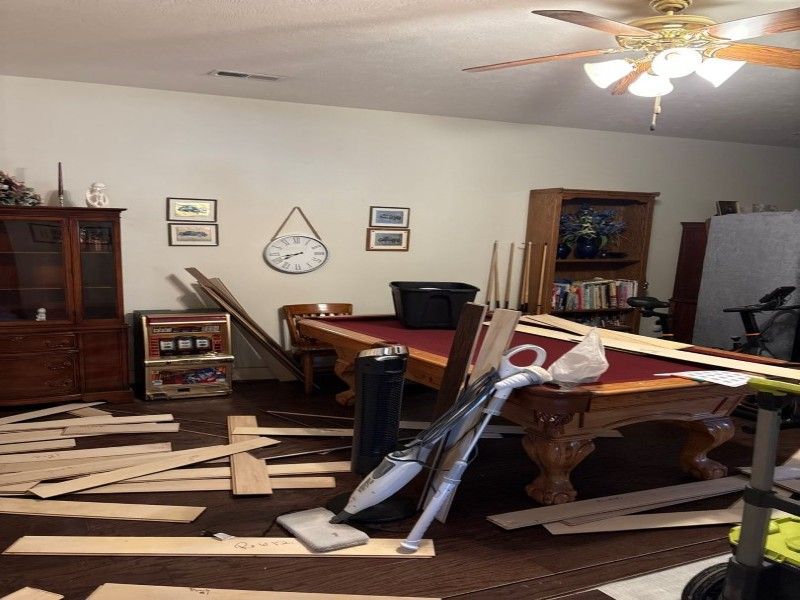 Water damage demolition
