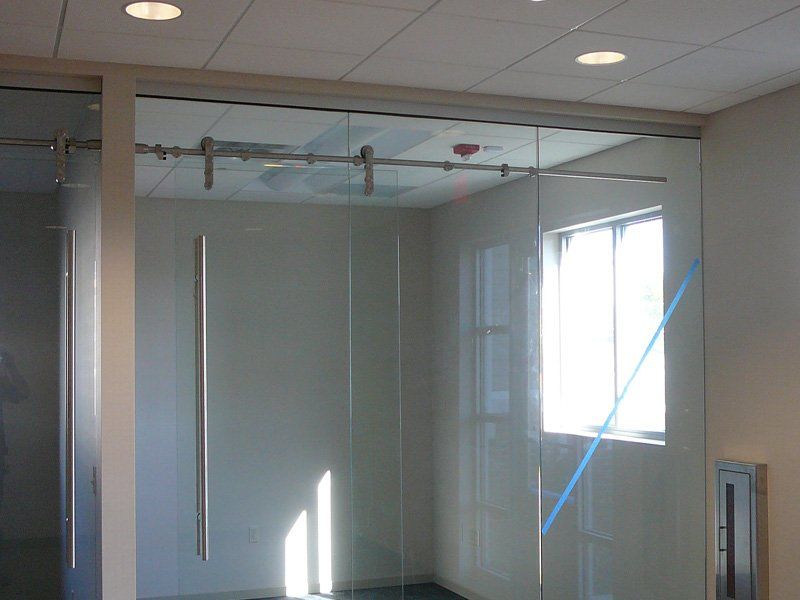Glass Window Installation — Office Glass Doors in Kent, WA