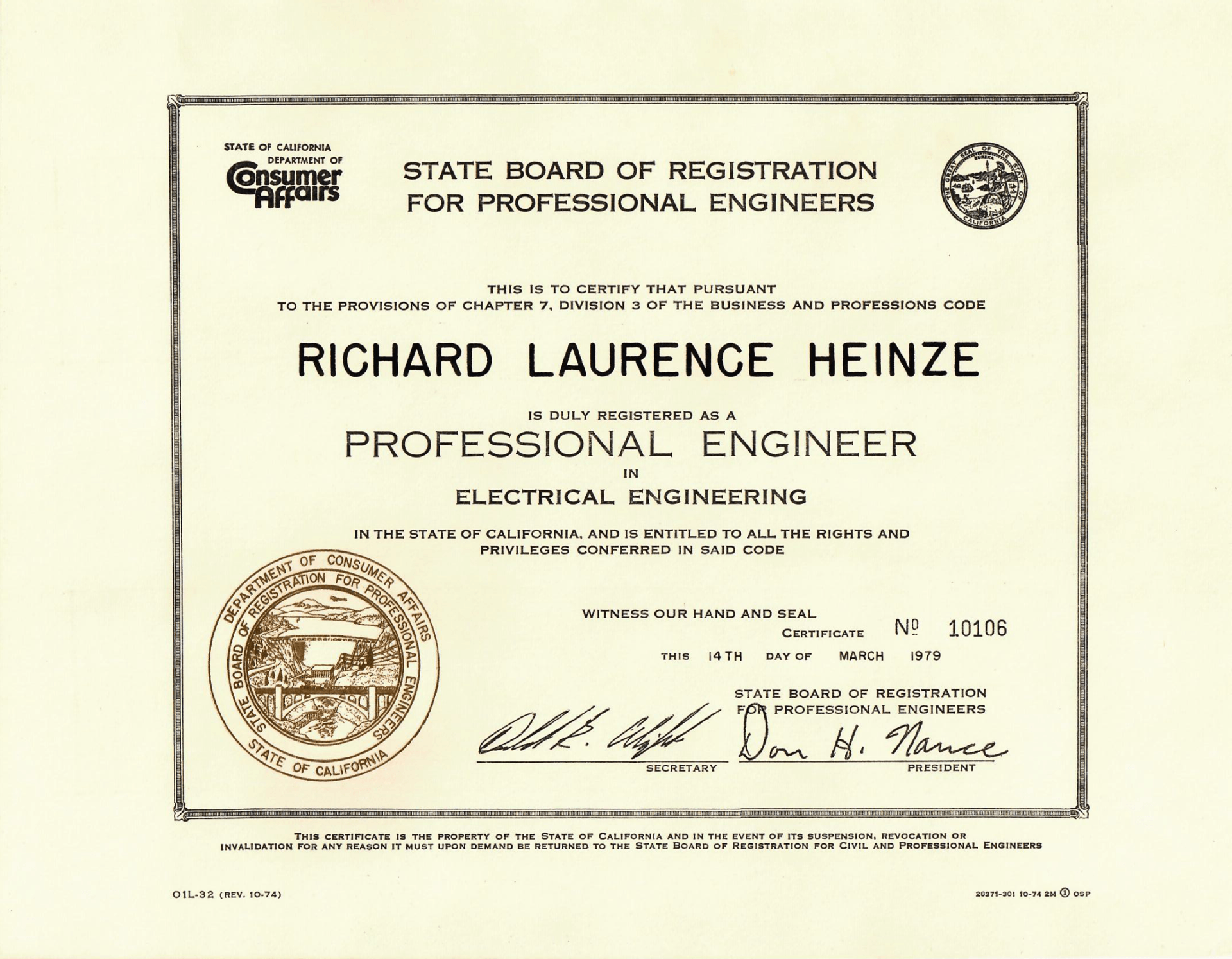 engineering license