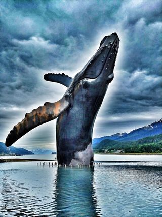 Juneau Whale Statue