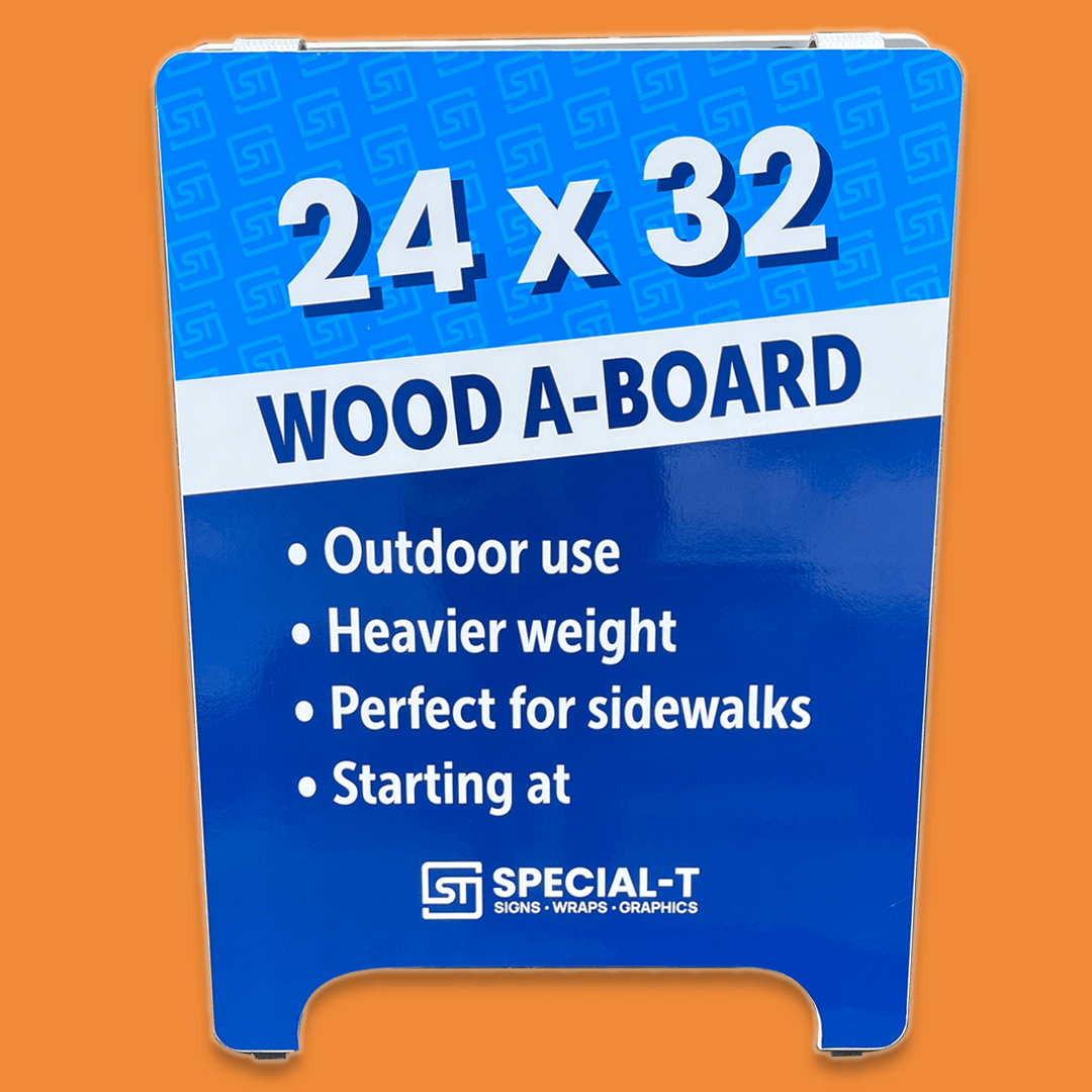 a-board sign wood 24x 32