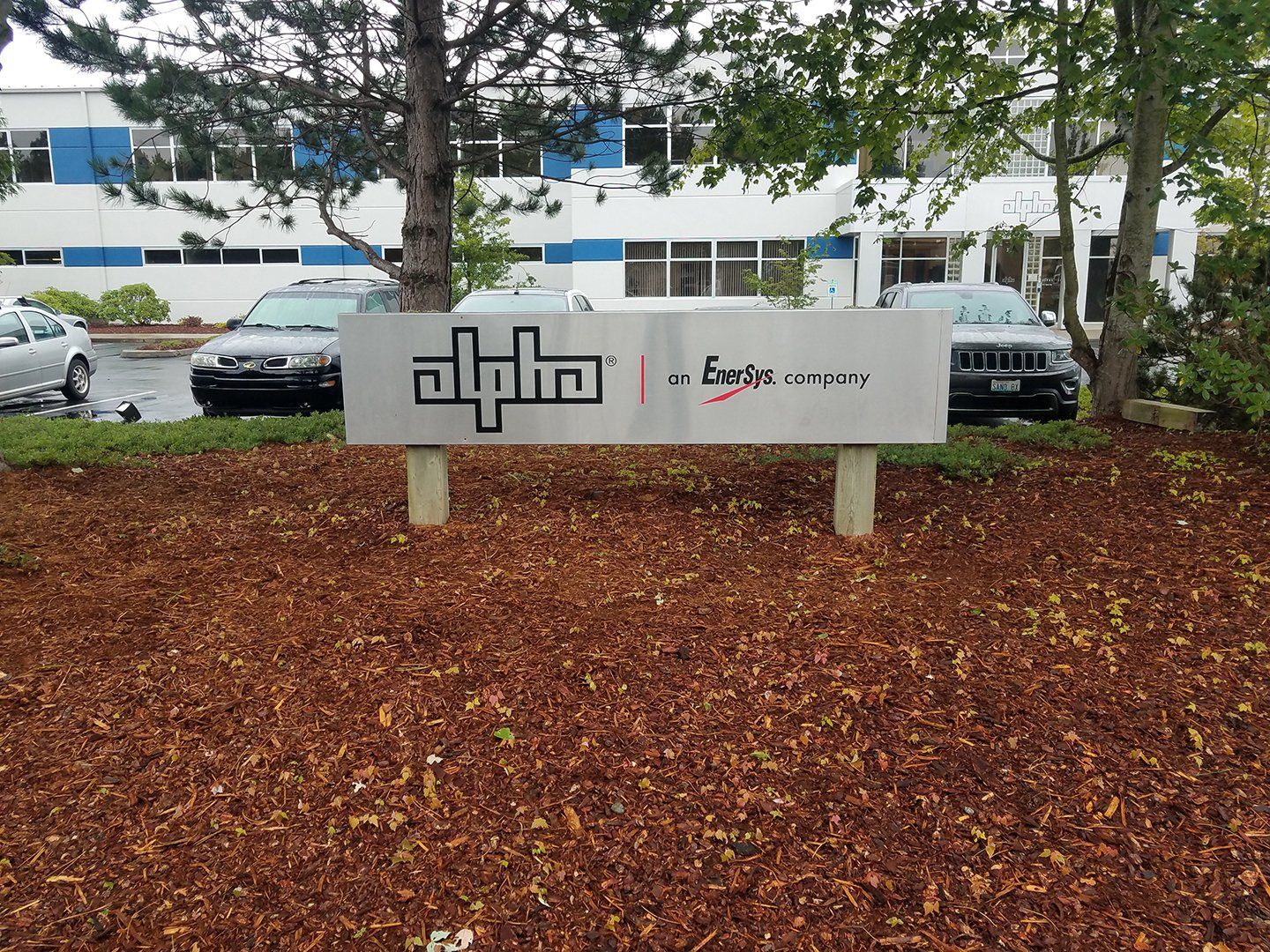alpha energy building sign bellingham