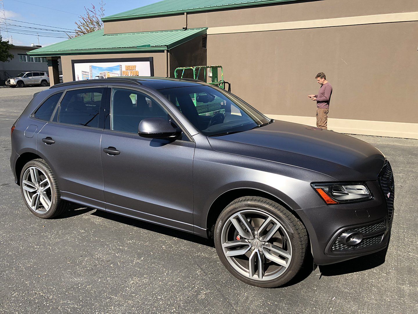 audi sq5 color change wrap
