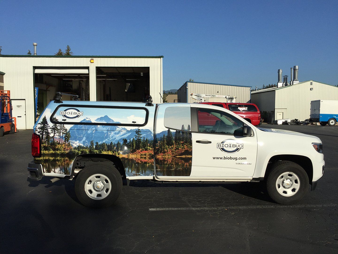 bio bug chevy colorado wrap