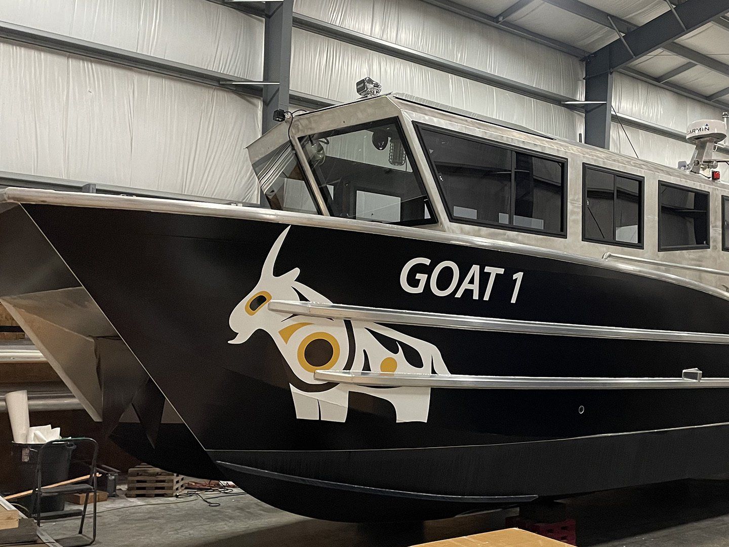 bruce goat boat name