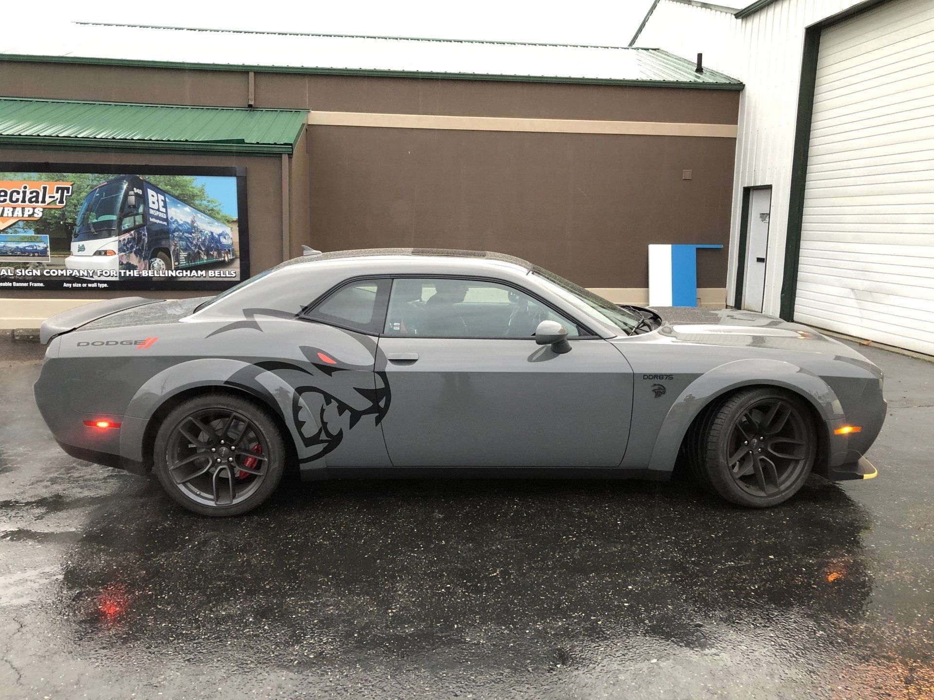 dodge hellcat challenger custom vinyl graphics
