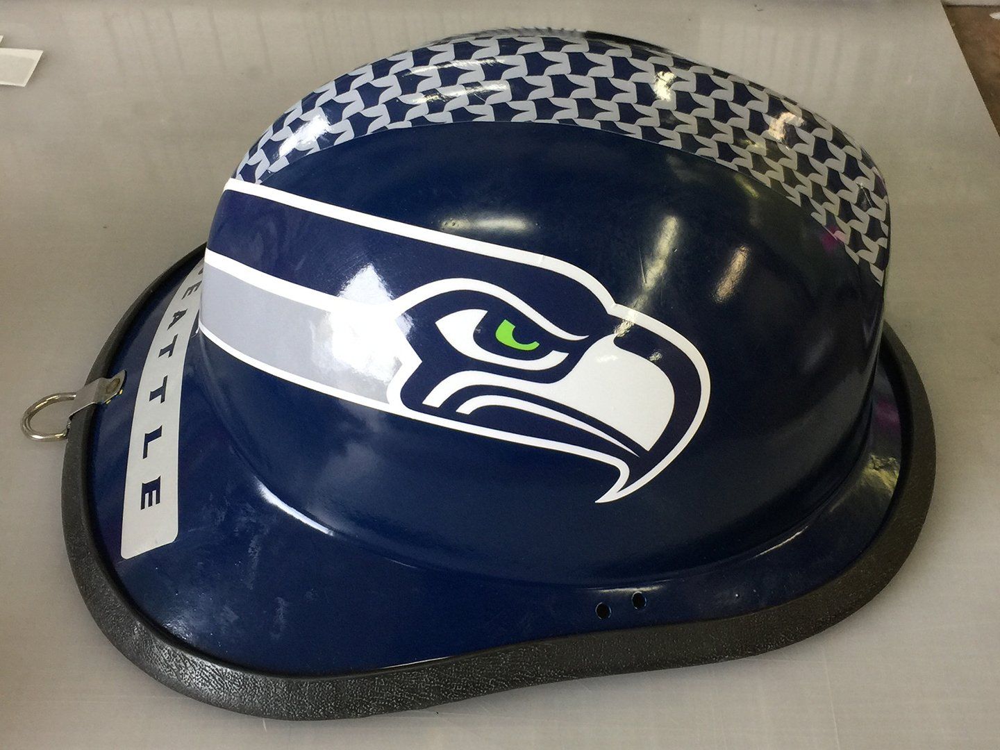 seahawks logo on hard hat