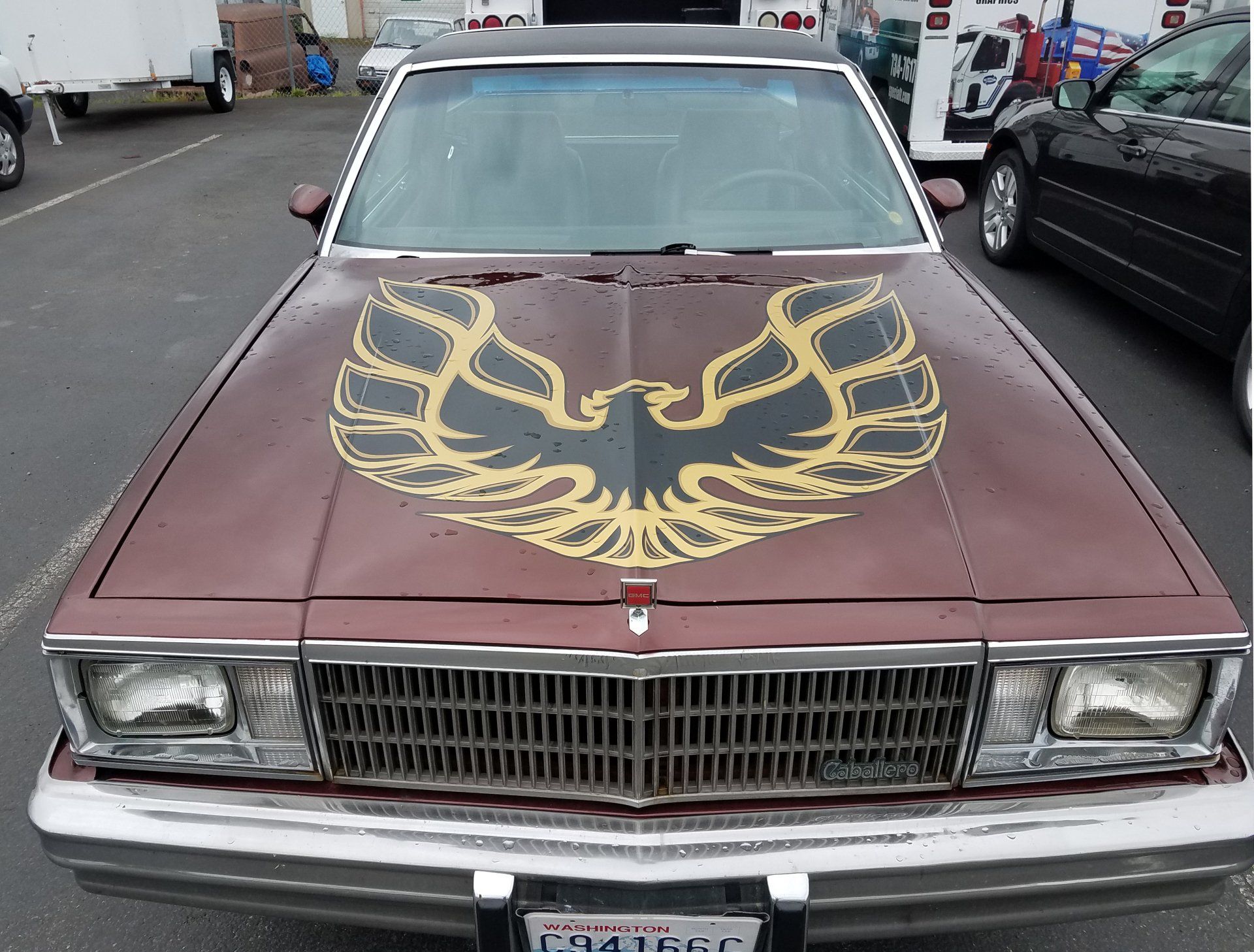 GMC caballero with vinyl graphics