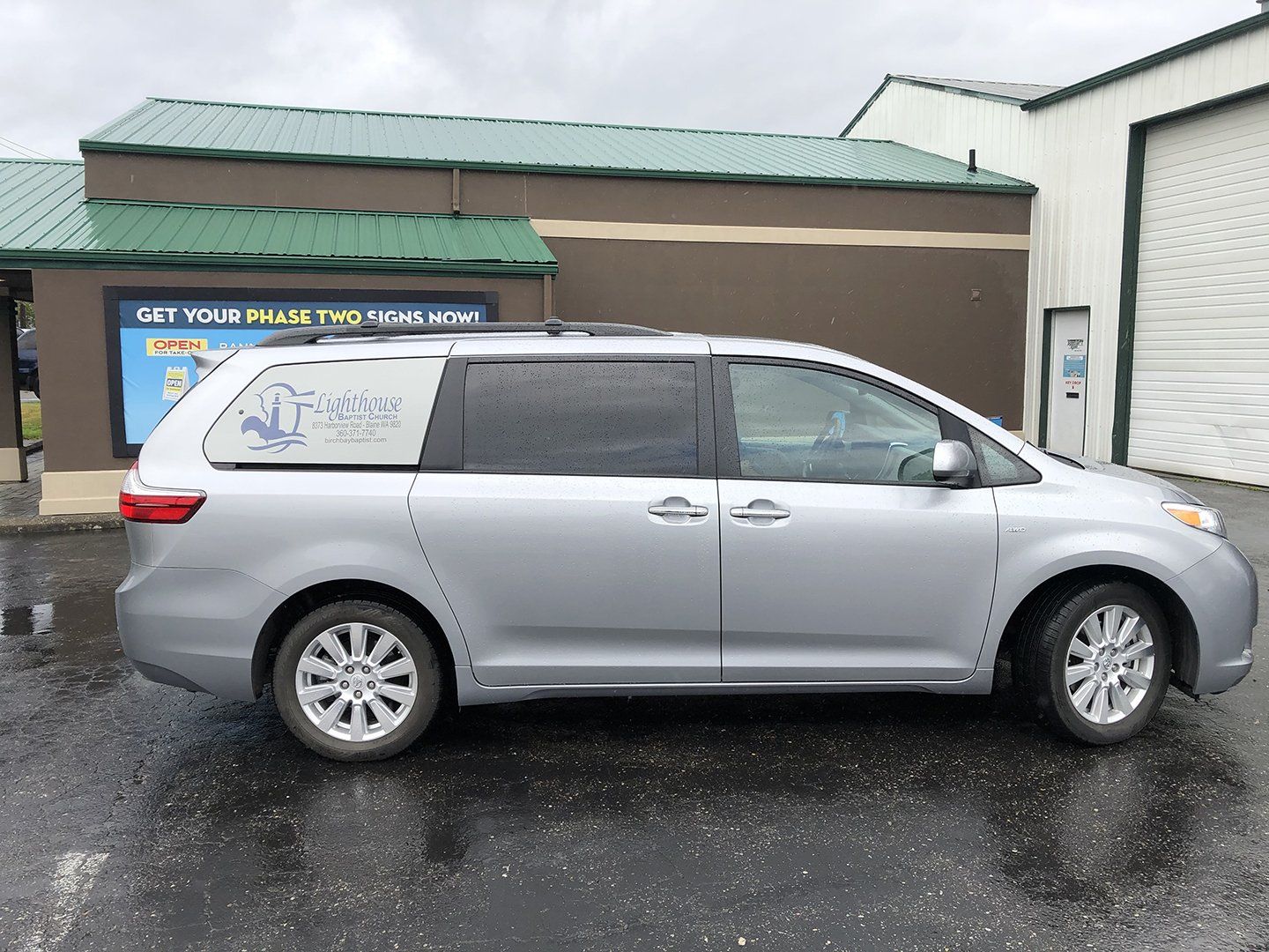 lighthouse church windo perforation