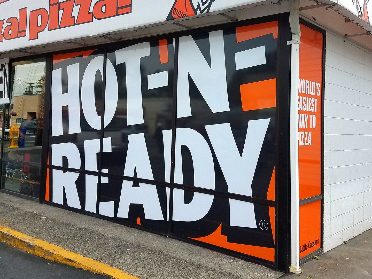 little caesars window graphic hot n ready