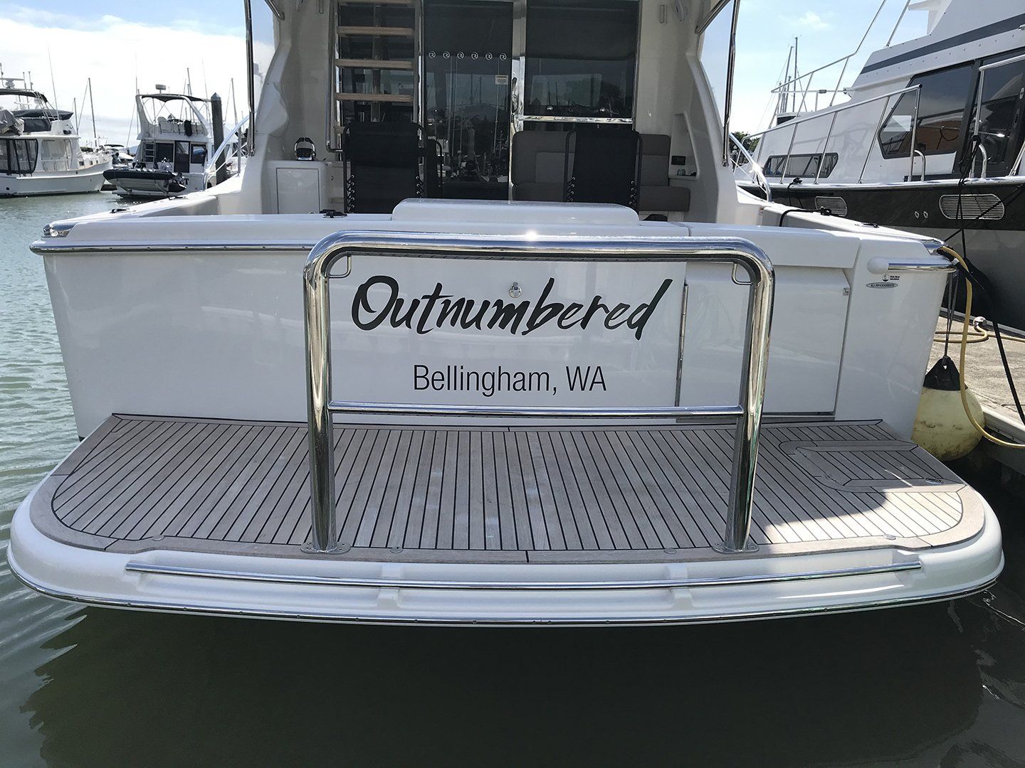 out numbered boat name