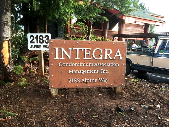 integra condo sign