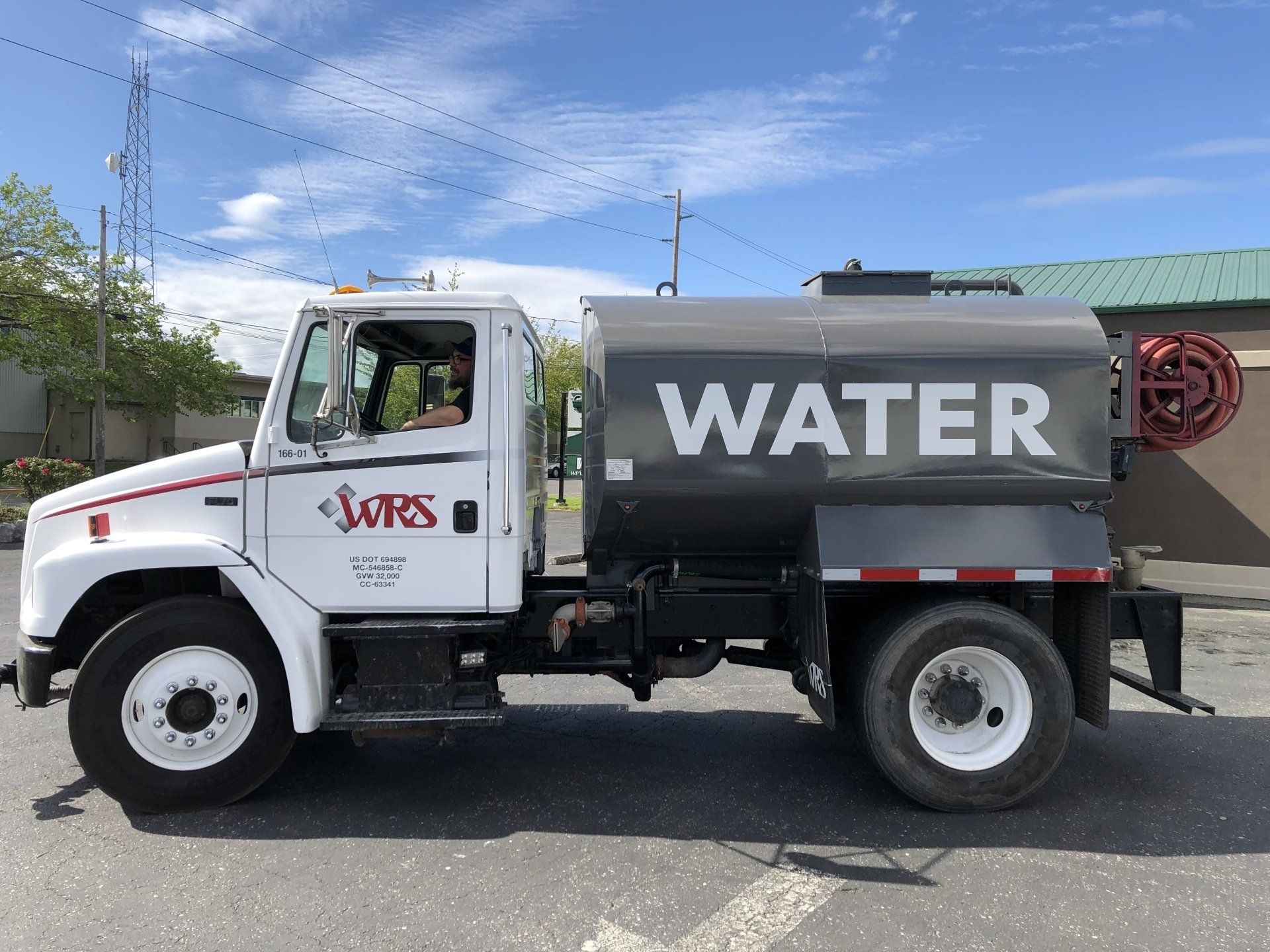 fleet vehicle vinyl graphics on a truck