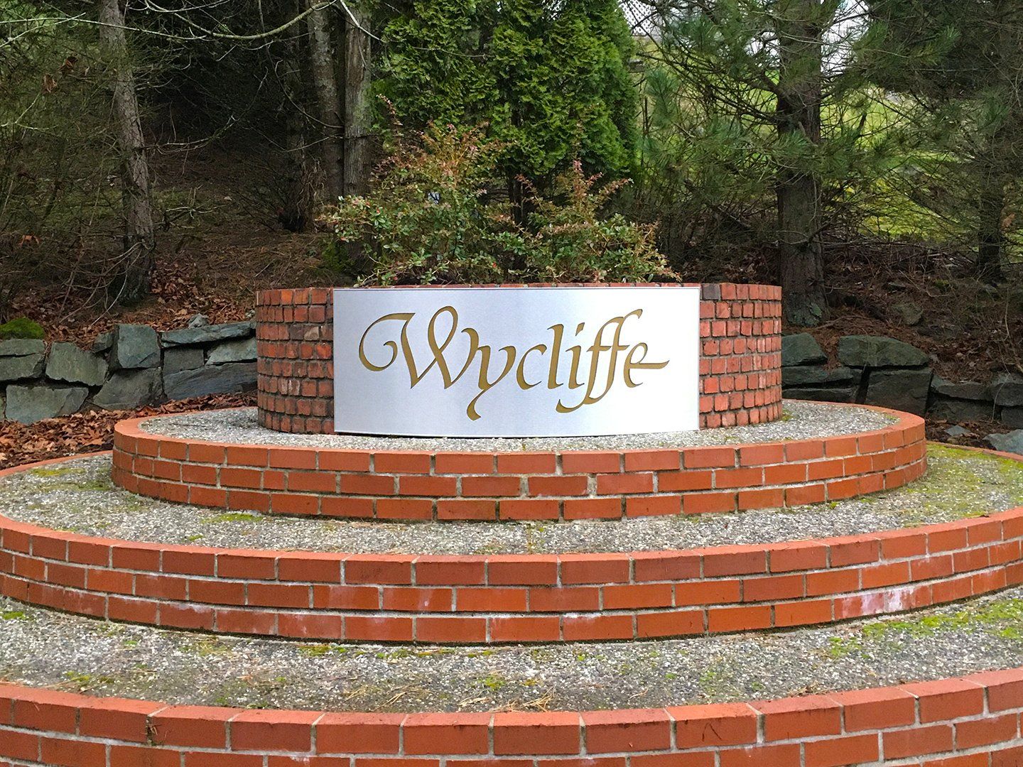wycliffe neighborhood signs