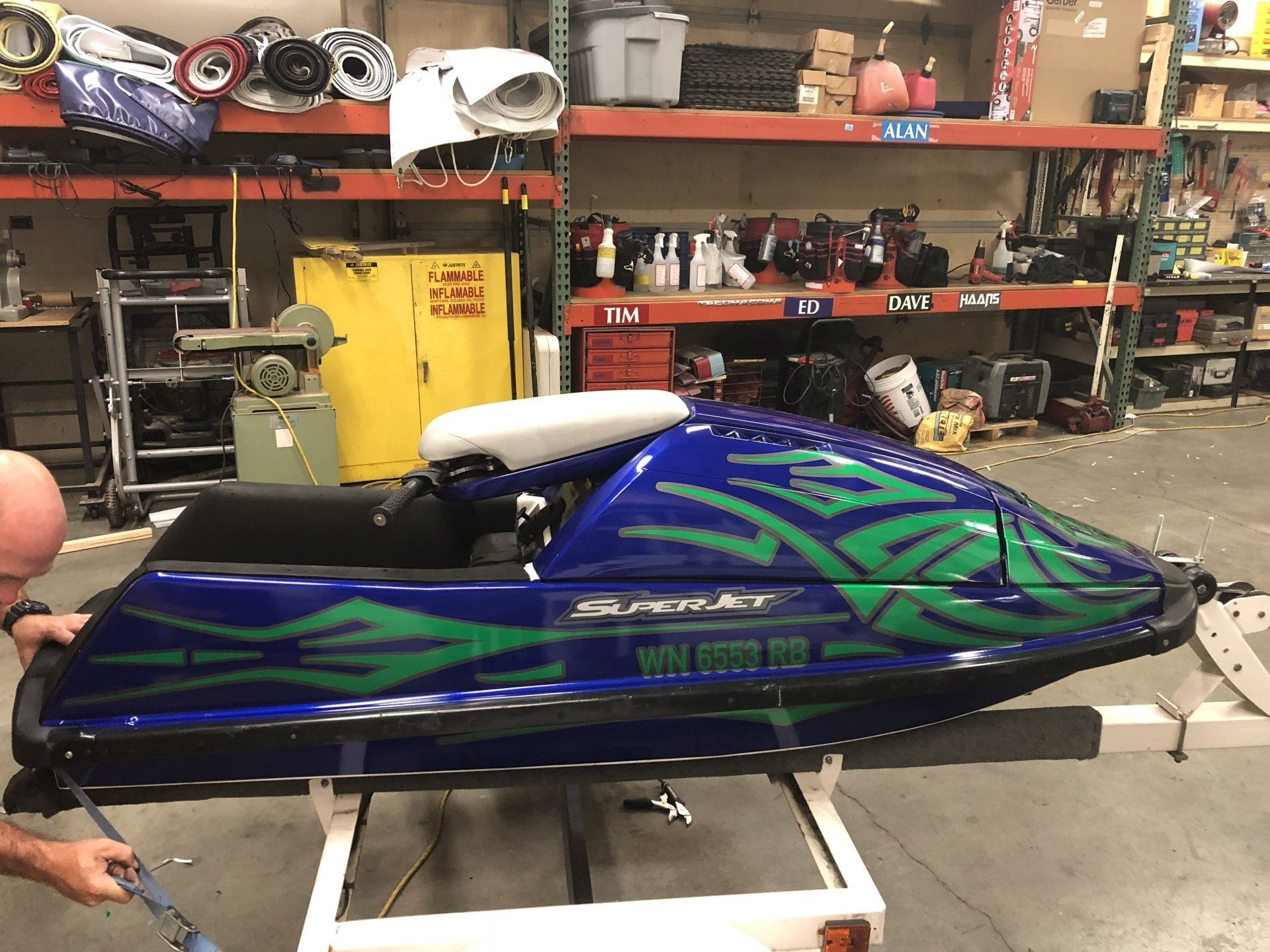 jet ski vinyl graphics custom