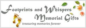 Footprints and Whispers memorial Gifts