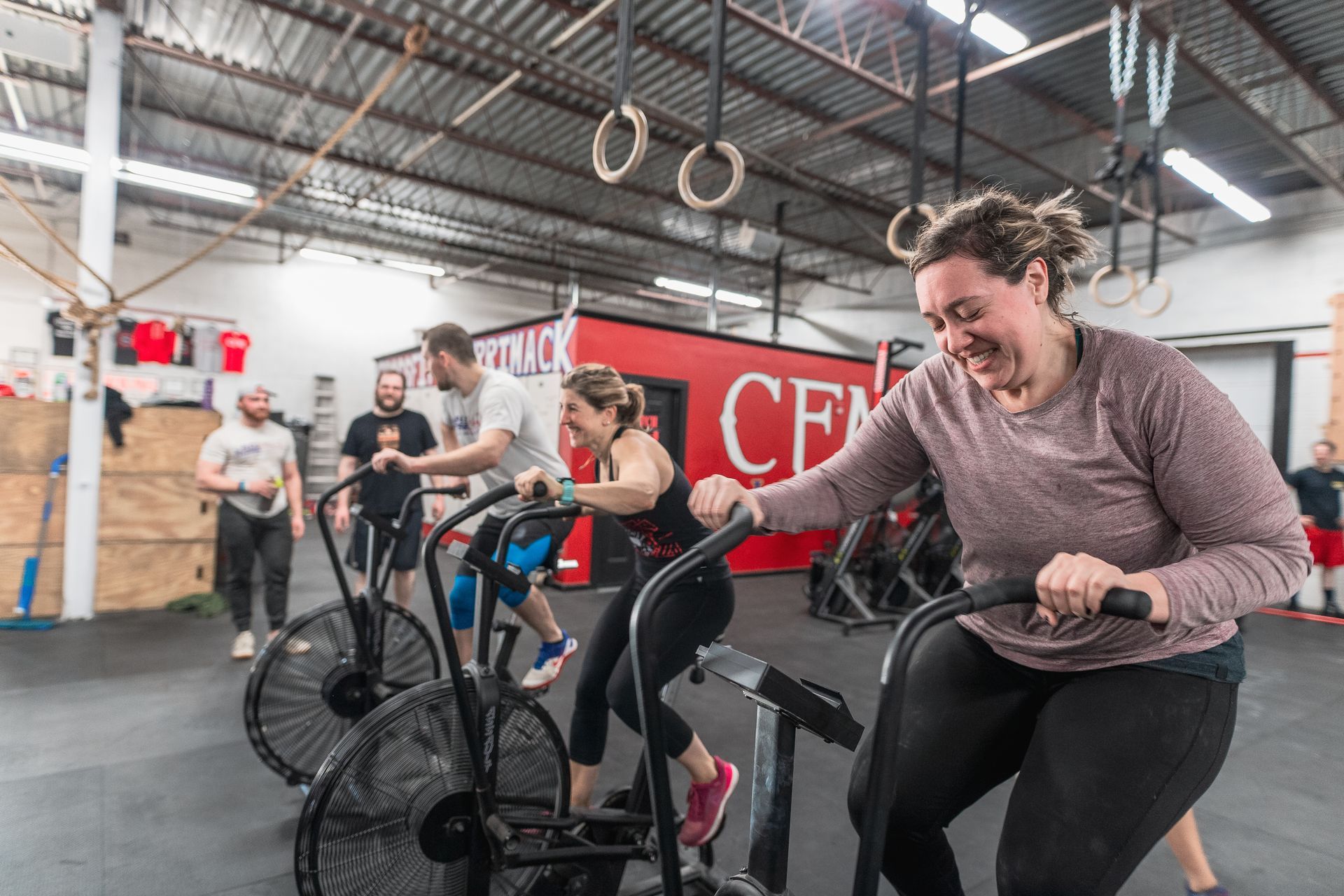 Cardio Workout at CrossFit Merrimack in Lowell, MA