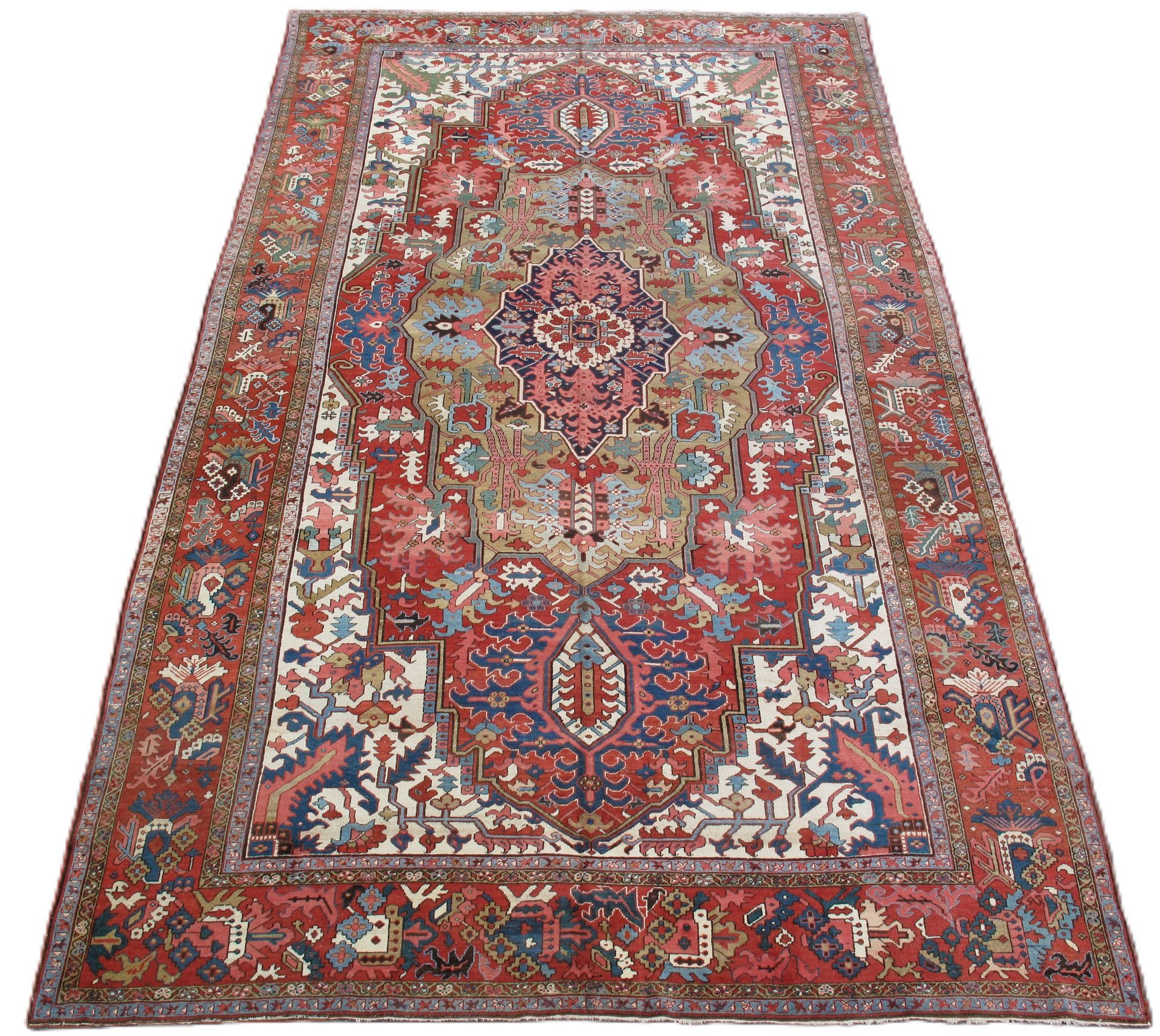 Antique Serapi | #211111 | 10'11