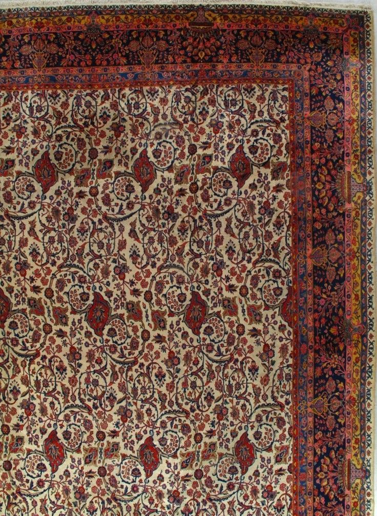 Antique Kashan | 290101 | 15' X 18'6