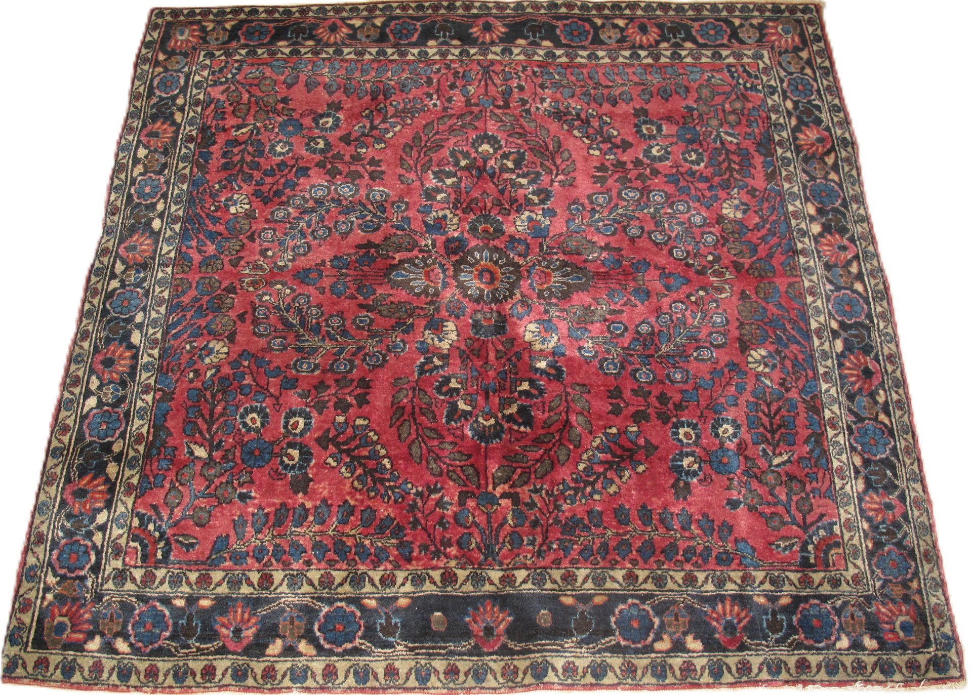 Antique Sarouk | 0041C | 4'3