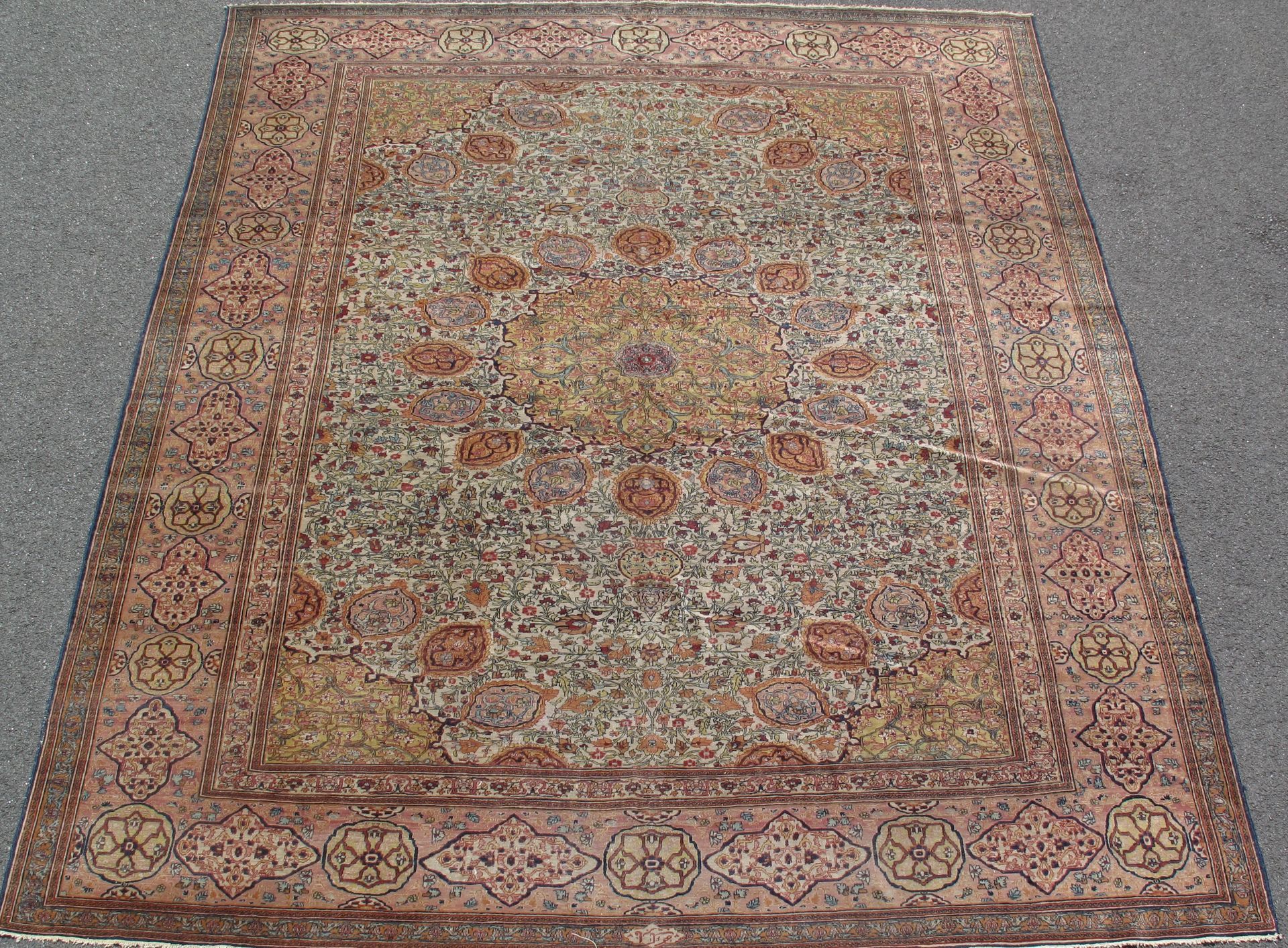 Antique Tabriz | 280402| 10'2