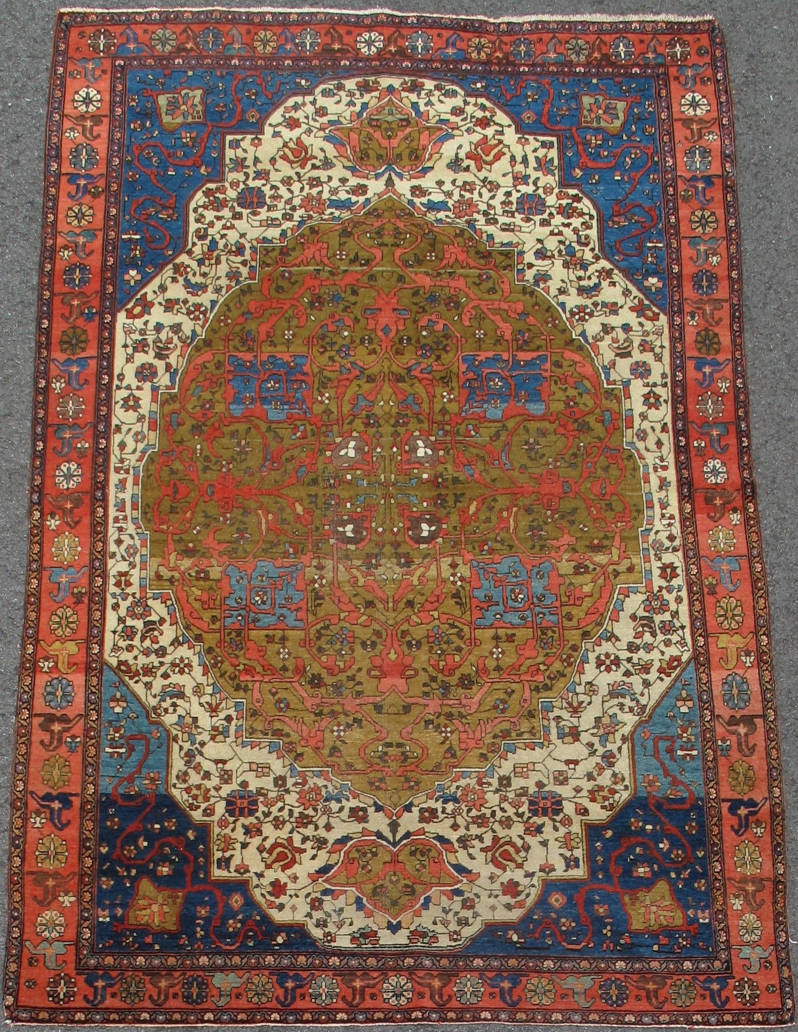 Antique Kashan | # | 4'3
