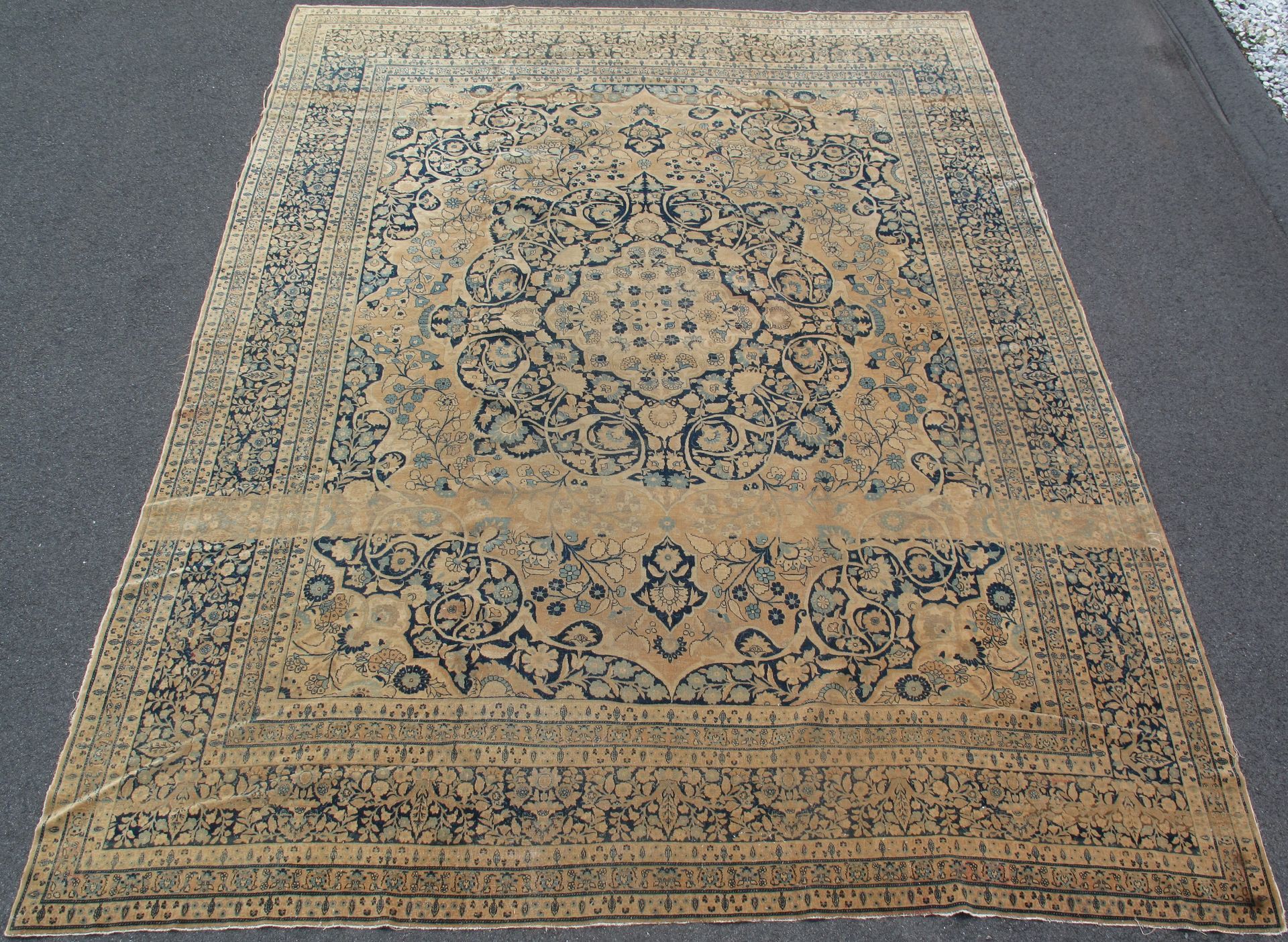 Antique Tabriz | 951240| 11'6