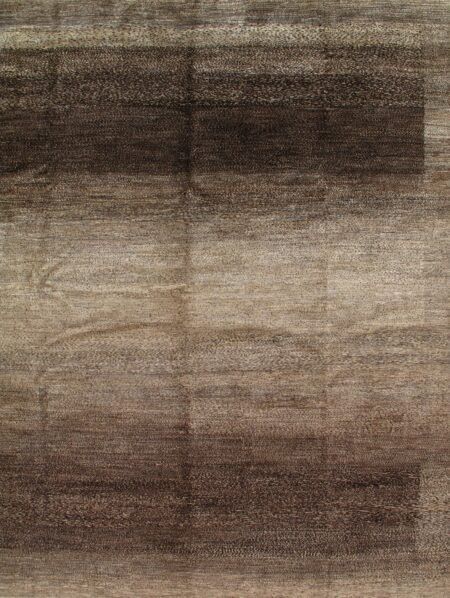 A close up of a brown rug with a wood grain texture.