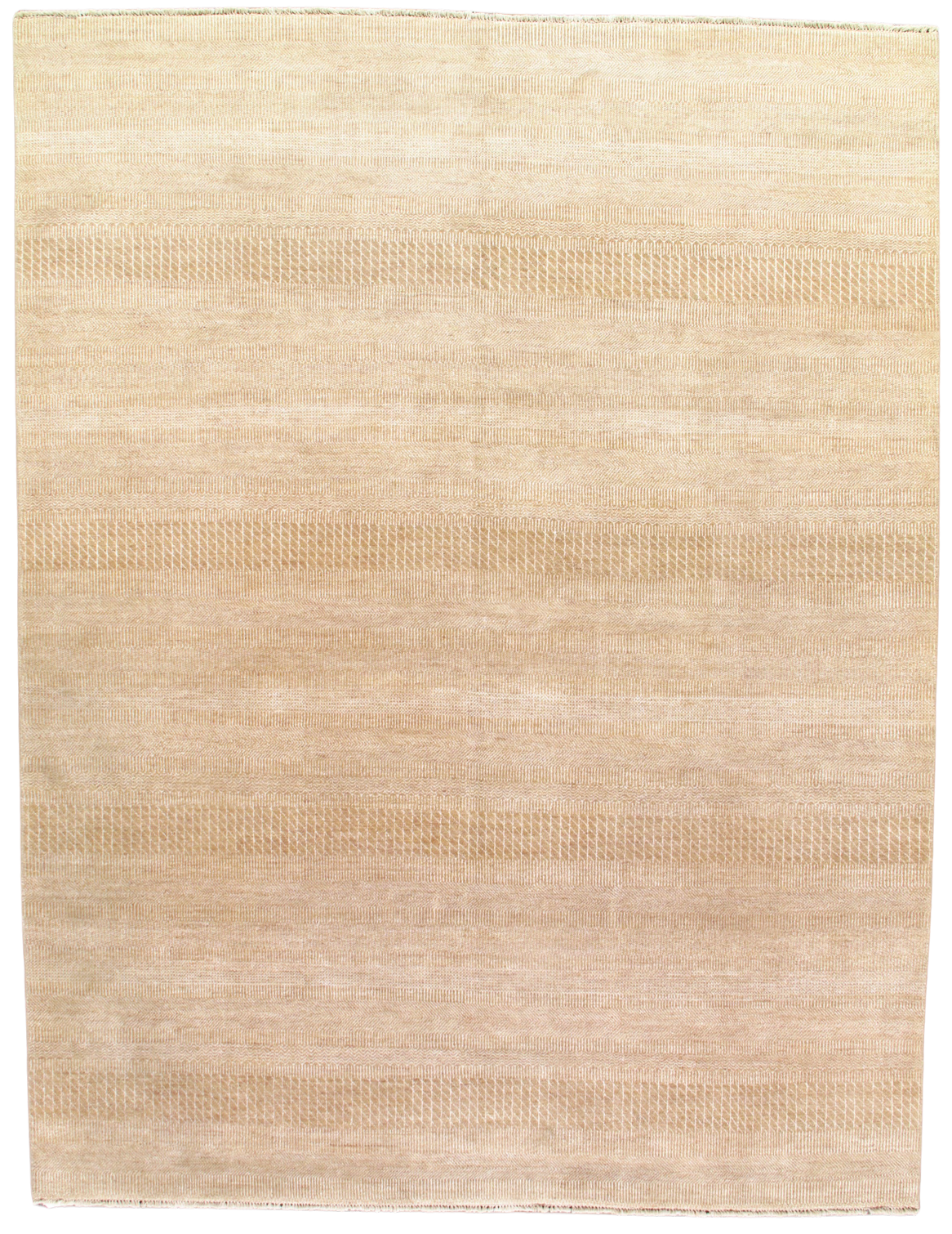A close up of a rug with a pattern on it on a white background.