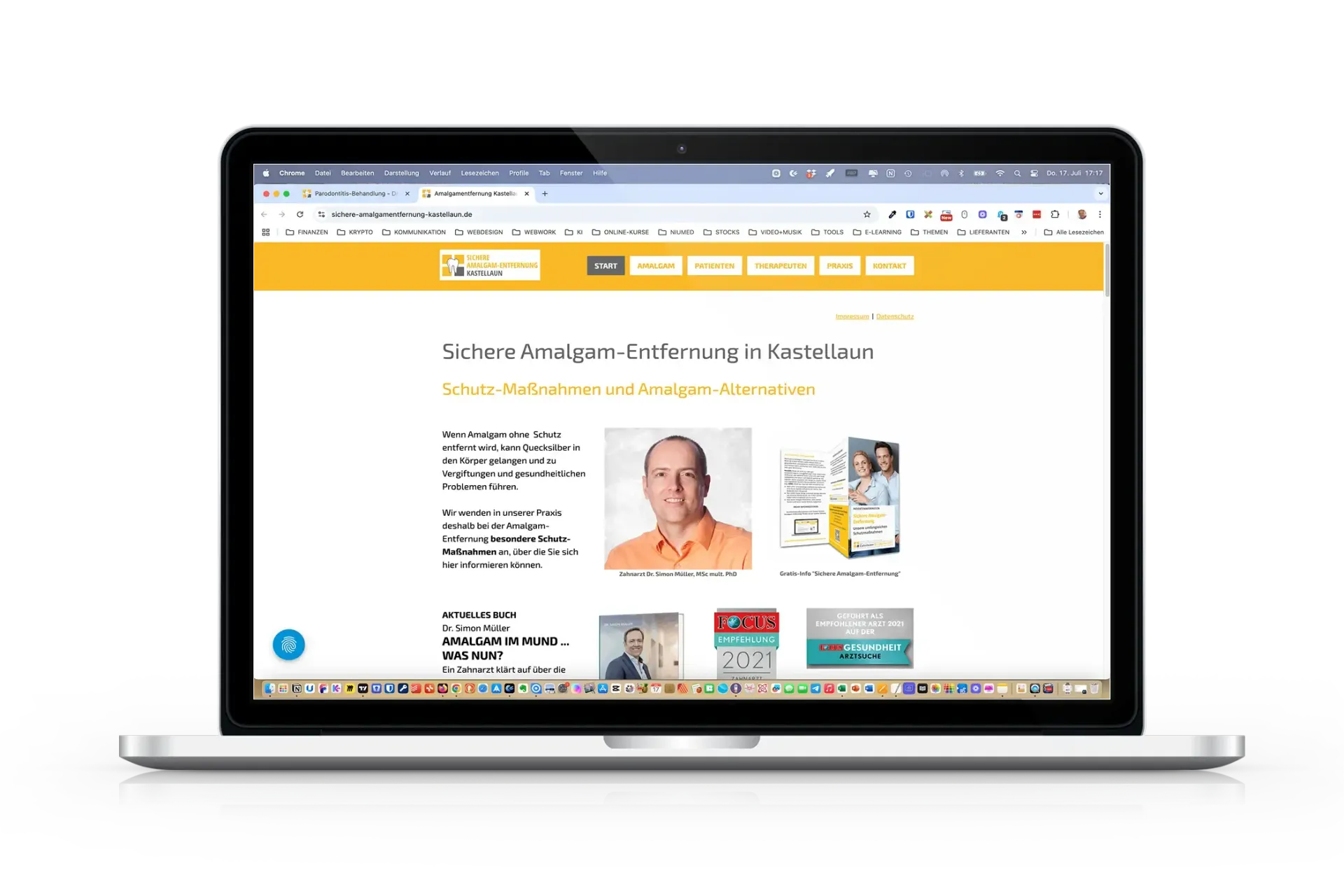 Wie Amalgam sicher entfernt wird