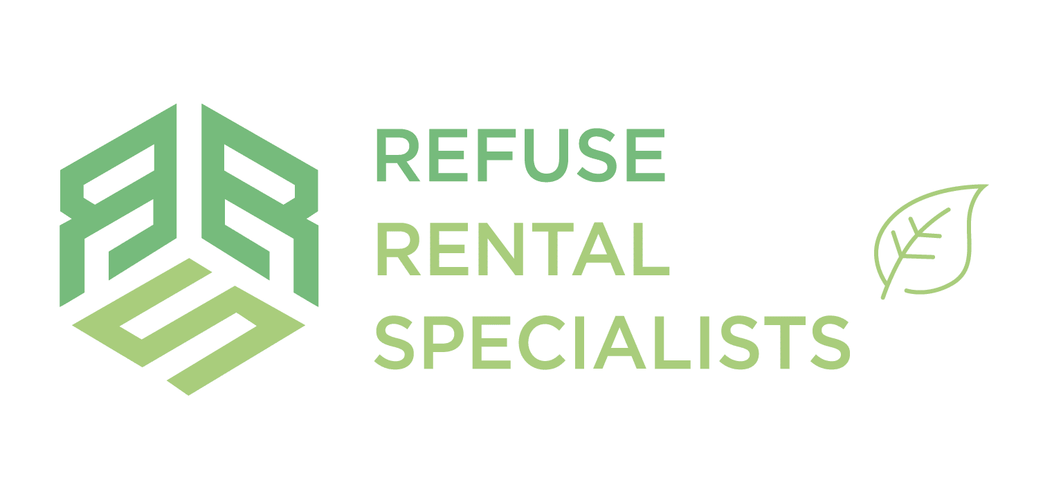 It is a logo for refuse rental specialists.