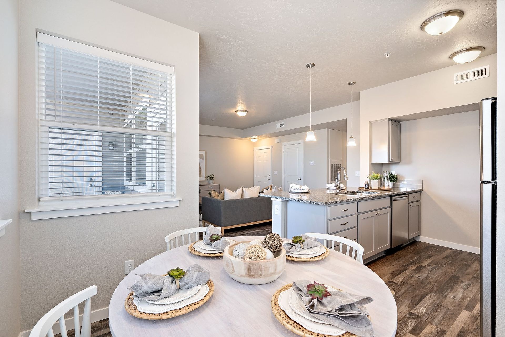 Brownstone flats dining room