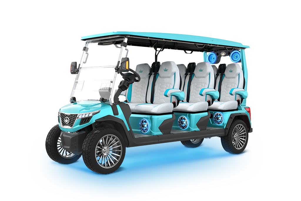 Evolution D-MAX GT6 SKY BLUE - ALLSTATES GOLF CARTS - ELKHART, IN