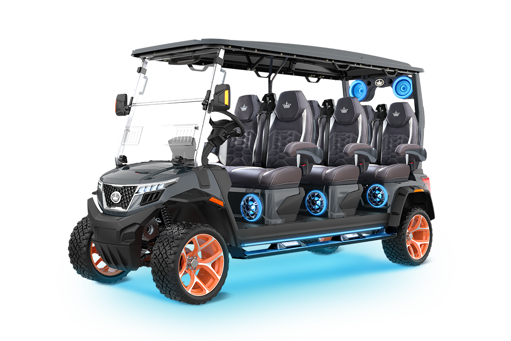 Evolution DMAX XT6 ARTIC GRAY - ALLSTATES GOLF CARTS - ELKHART, IN